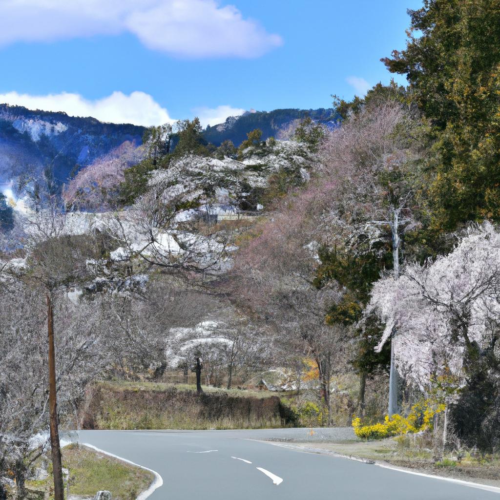 日本一早い桜を求めて、八重岳で特別なドライブを。
